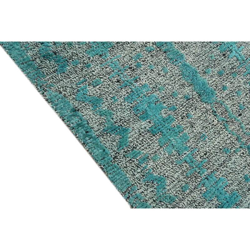 Tapis turquoise Judy