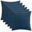 Blue Square Cushion Cover-361695641-361695645
