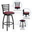 Tabouret tournant 32 "Lomonaco-94595984-33495676