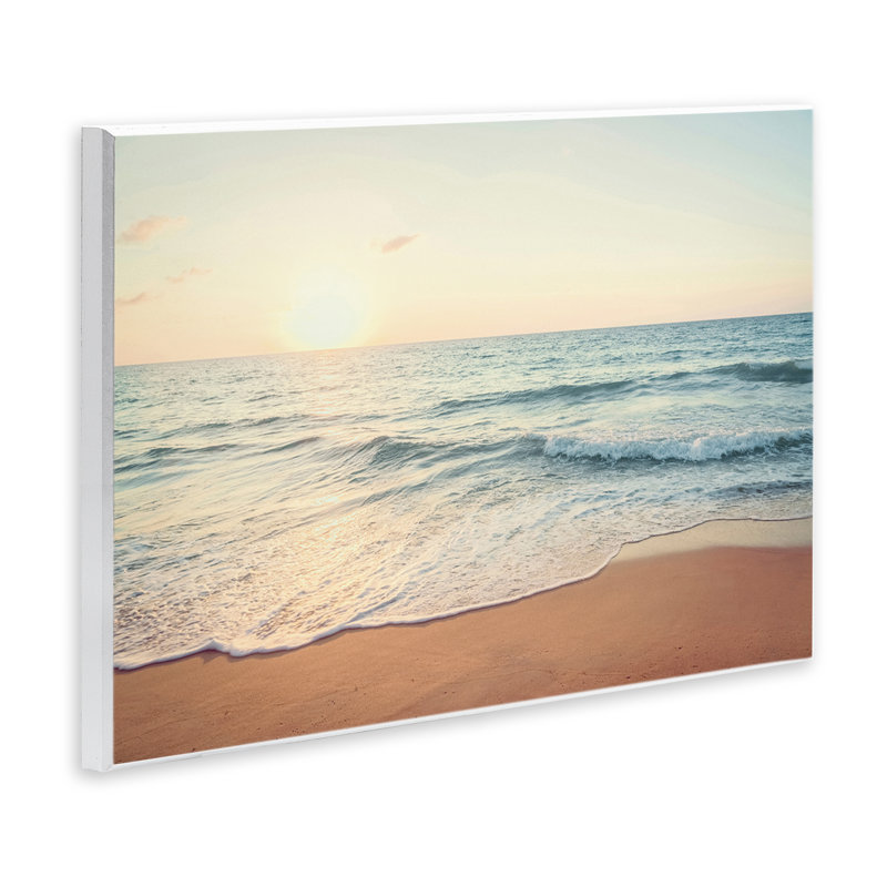«Rolling Tide Beach» par Nataly White, H 13 po x l 19 po