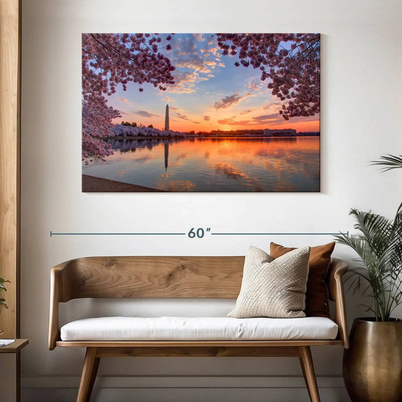 Washington spring sunrise Sireci, H 32 po x l 48 po