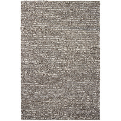 Anni Wool Area Rug in Brown/Cream