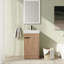 Meuble-lavabo sur pied simple 19,07 po avec plateau en céramique Shoshonean