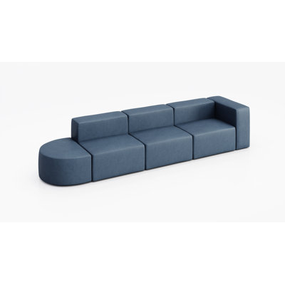 4 Person Sofa With -Vinyl