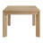 Brown Dining Table With Leaf