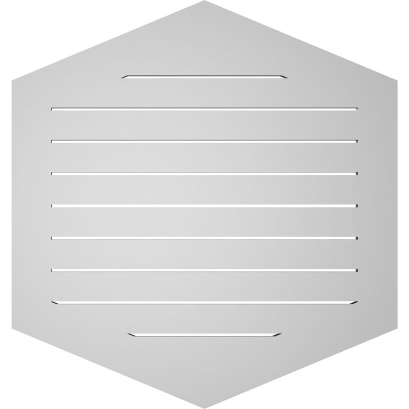 Pente verticale verticale en uréthane 5 pi, H 36 po x l 34 po x P 1 po