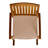 Acacia Wood Patio Outdoor Rocking Chair With Cushions For Garden, Lawn, Backyard, Pool