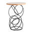 Olympus Solid Wood Top Accent Table-924003116-924003104
