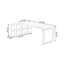 Bureaux rectangulaires en bois massif brun clair-107394639-107394636
