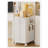 Plastic Rolling Laundry Hamper with Handles-98213675
