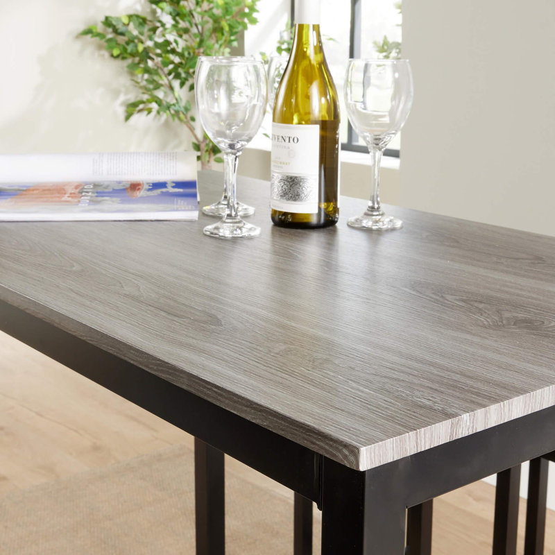 Caliopia 4 - Person Dining Set, Grey Oak