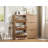 Shoe Cabinet with 6 Flip Drawers, 46.7" Wide Fluted Entryway Shoe Storage, Freestanding Composite Wood Cabinet with Adjustable Shelves-1686560669
