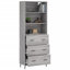 Myakka 69.5cm Wide 3 Drawer Highboard-1257035951
