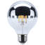 5.5 Watt G25 LED Medium Base 2700K CCT Silver Crown 60 Watt Replacement-566954296