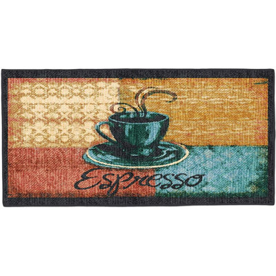Tapis de cuisine espresso