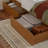Mission Solid Wood Platform Bed with Footboard & Storage Drawers-126306322-126306323