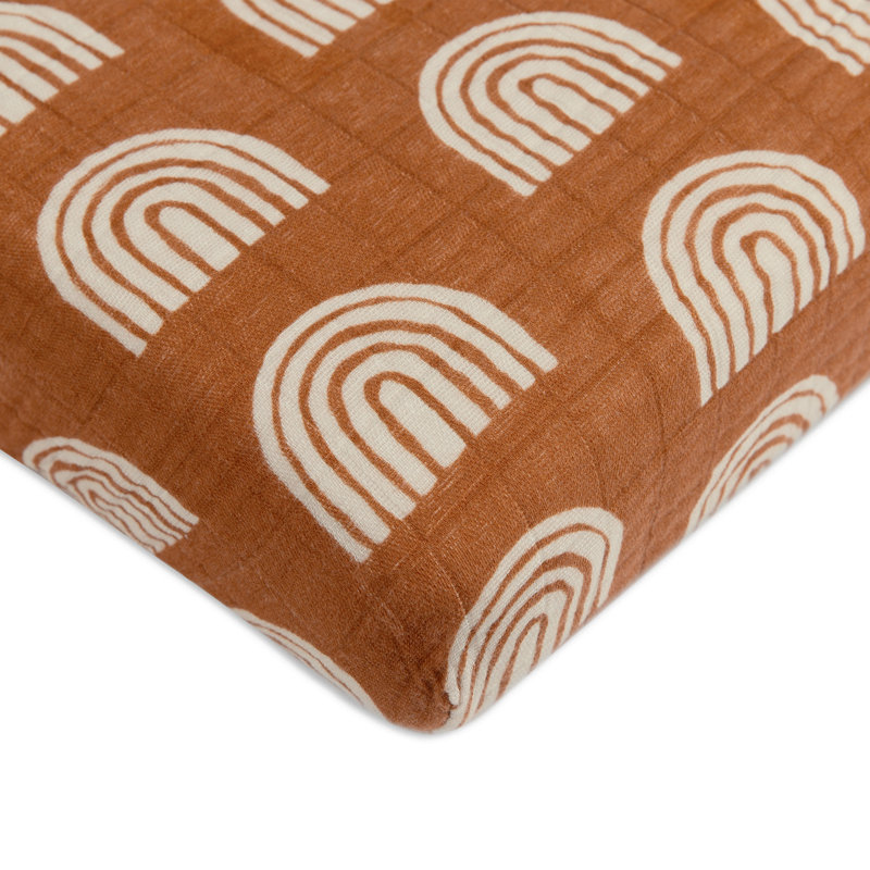 Drap-housse pour lit de bébé Rainbow