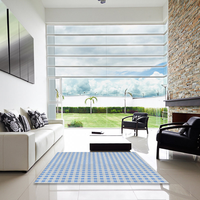 Tapis bleu Kluge, Carré 6 pi
