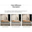 chaise longue au design minimaliste et incurvé moderne