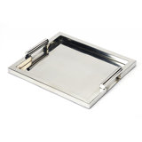 Morante Stainless Steel Rectangular Serving Tray