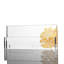 Crystal Business Cardholder, "Eternal Golden Flower"