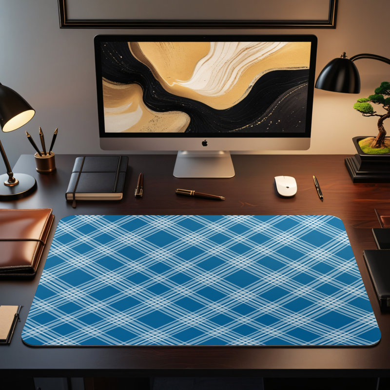 Polyester Desk Pad, 14.4x12.1