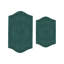 Ensemble de 2 tapis de bain Morissette (17 po x 24 po, 21 po x 34 po)-594628683