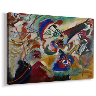 Improvisation (Abstract Composition)-Wassily Kandinsky-Gallery Wrapped Canvas-1913