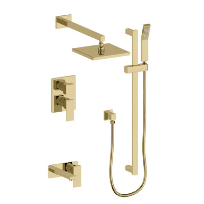 ZLINE Bliss Shower System with 12" Oversized Shower Head in Chrome