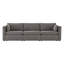 Canapé modulaire rembourré 3 pièces avec coussins Winfree-1242340048