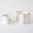 Crescent Printed Vase-Matte White-Sm-119364165