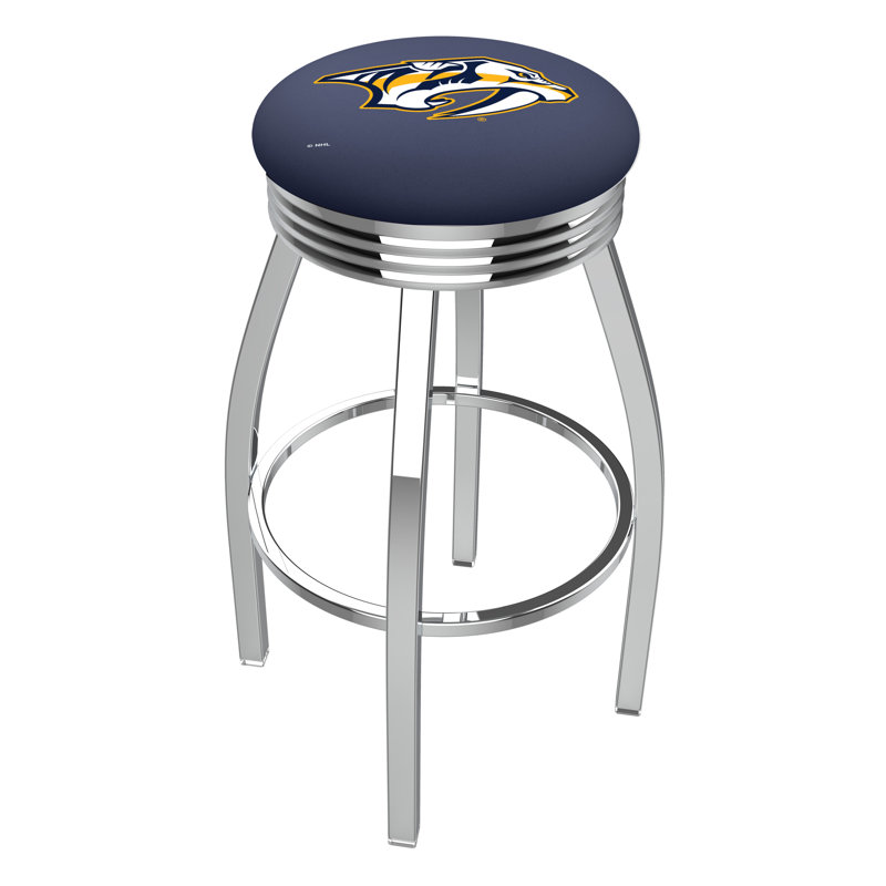Tabouret de bar NHL, Nashville Predators, Tabouret de comptoir (siège d'une hauteur de 25 p