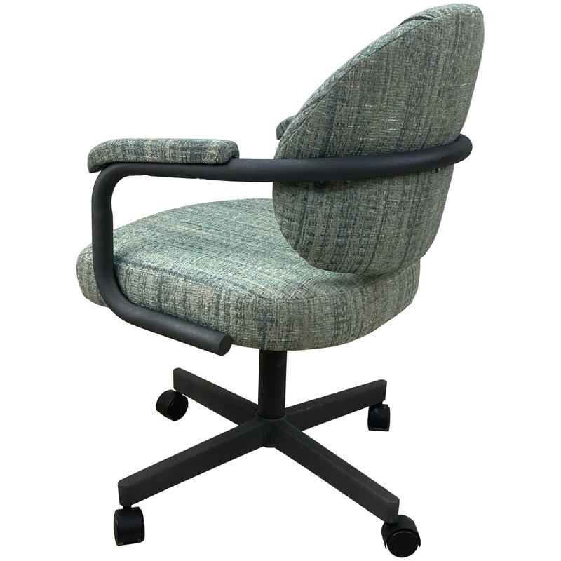Bedolla Polyester Blend Task Chair, Gray, Black