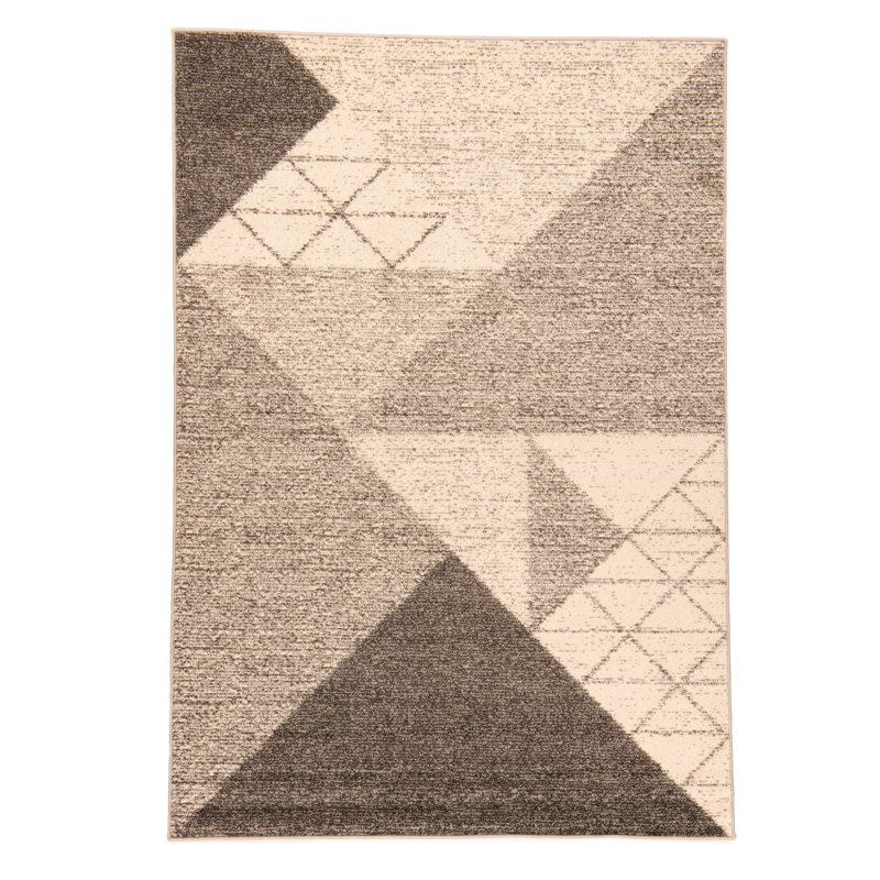 Knut Geometric Hand Woven Area Rug, Rectangle 160 x 230cm