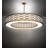 Watermere 16 - Light Dimmable Drum Chandelier