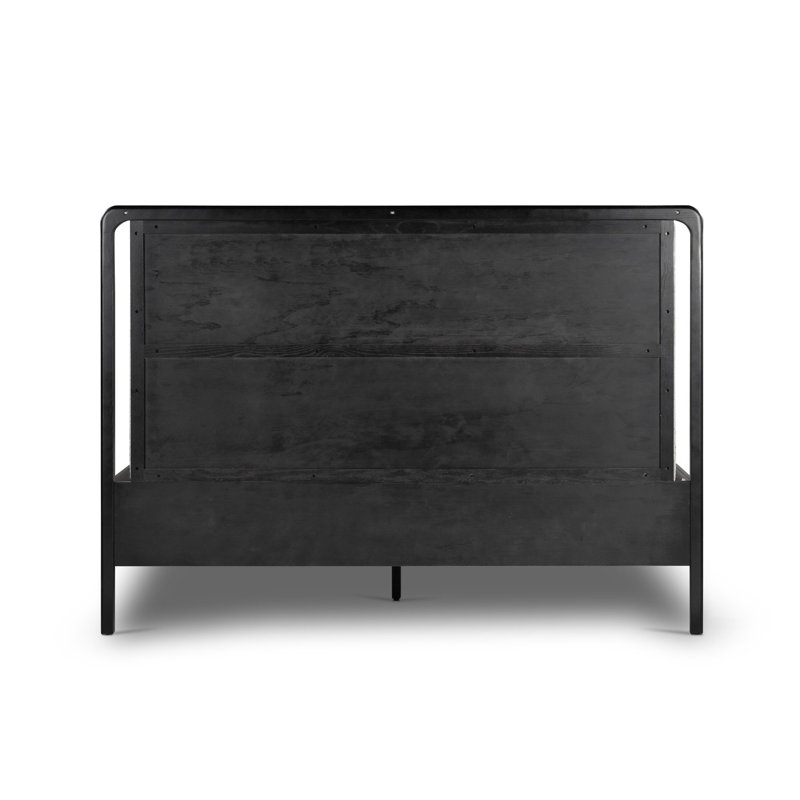 Rosedale Bed-Ebony Oak-King, King, Chaps Sand/Ebony Oak Veneer