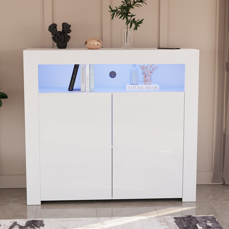 Muskoka 107.01cm Sideboard, White