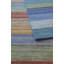 Brushstroke Striped Handmade Tufted Wool Dark Blue/Yellow Area Rug-10713577
