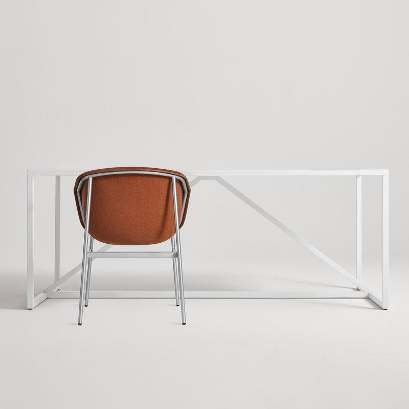 Past Life Upholstered Arm Chair, Silver, Copper