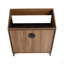 Meuble-lavabo autoportant 30 po, 2 portes, armoire de salle de bain avec cadre en bois d'ingénierie (armoire seulement)