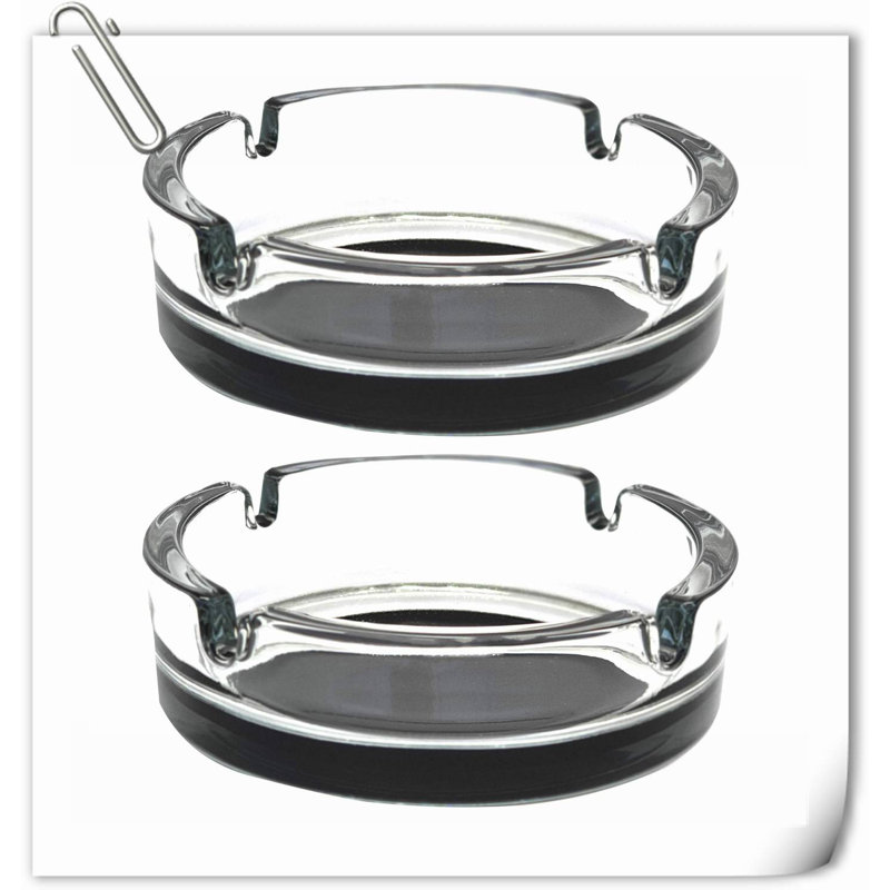 Rephen Glass Ashtray, Clear