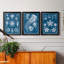 Marine Blueprint I - ensemble de 3 peintures sur toile encadrées-1253096110-1253096104