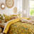 Floral Comforter Set 3 Pieces Seersucker Botanical hummingbird Patterned, Cute Bedroom Comforter and 2 Shams Suitable for all seasons-122128015-122128014