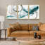 Abstrait - Peinture sur toile 3 pièces-86896607-86896608