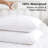  Pillowcase Set, Waterproof Pillow Protectors with Zipper Closure, Silent TPU Layer-837551645