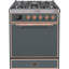 Majestic II 30" 4 cu.ft. Freestanding Dual Fuel with Convection Oven-64707808-64707802