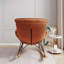 Fauteuil rembourré moderne Modern Luxury Rocchair-1006662893