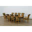 Ensemble de salle à manger extensible en bois massif 9 pièces Beadnell-116981021