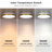 Hopeland Acrylic LED Flush Mount-1746444251