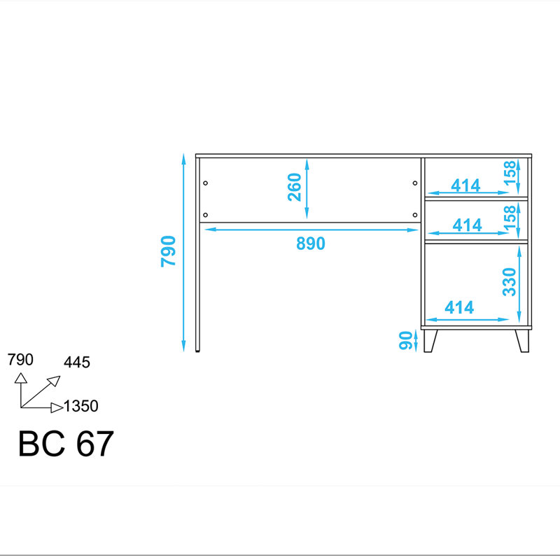 Serop Computer Desk